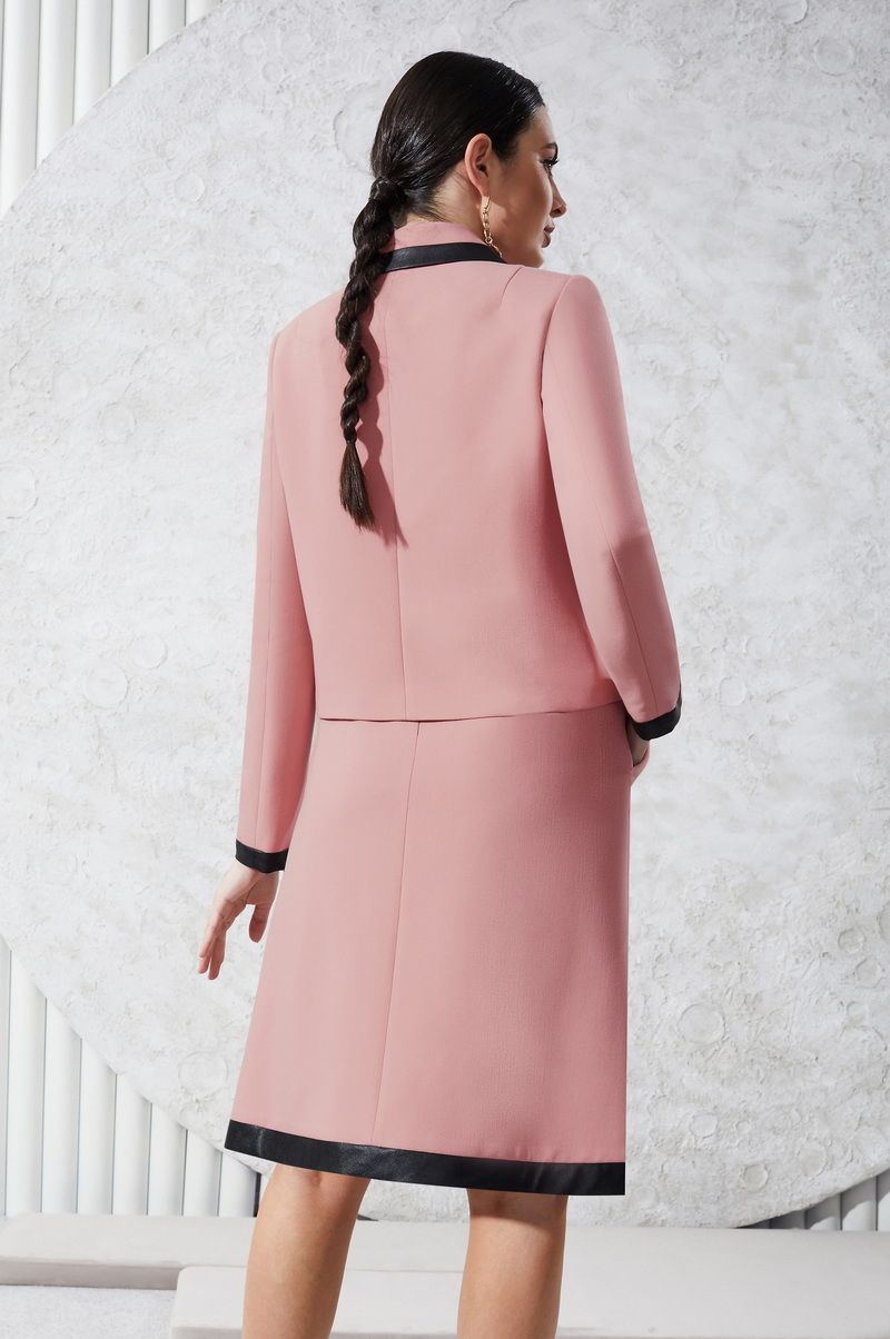 Юбочный костюм Lissana 4590 розовый