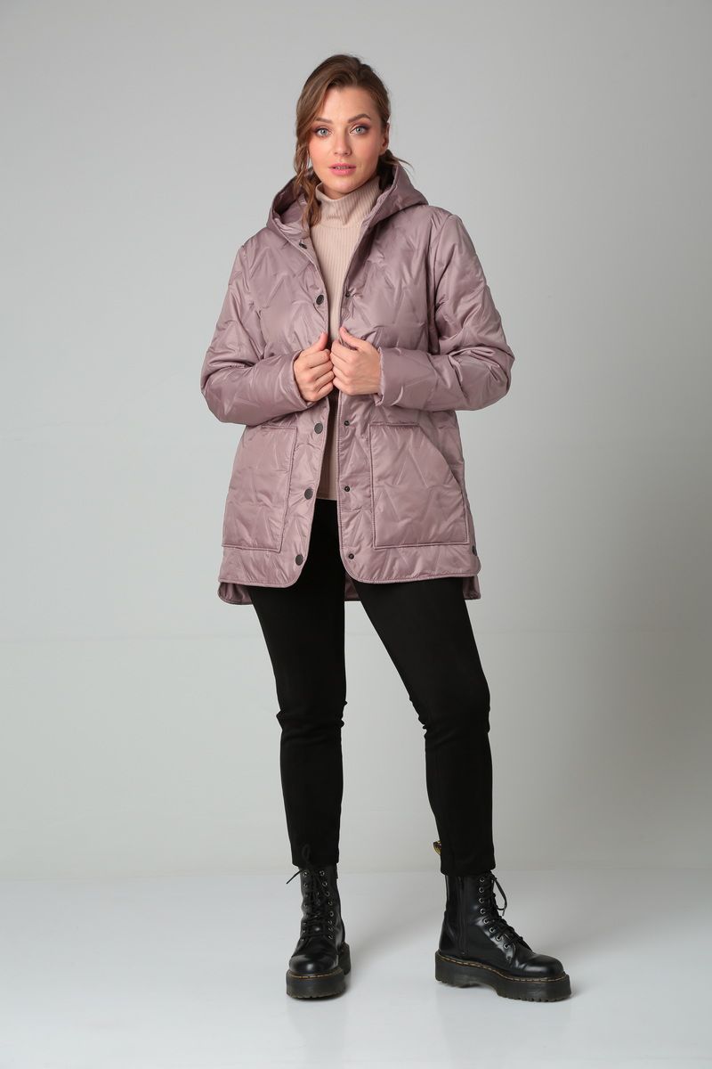 Женское пальто Modema м.1034 коричневый