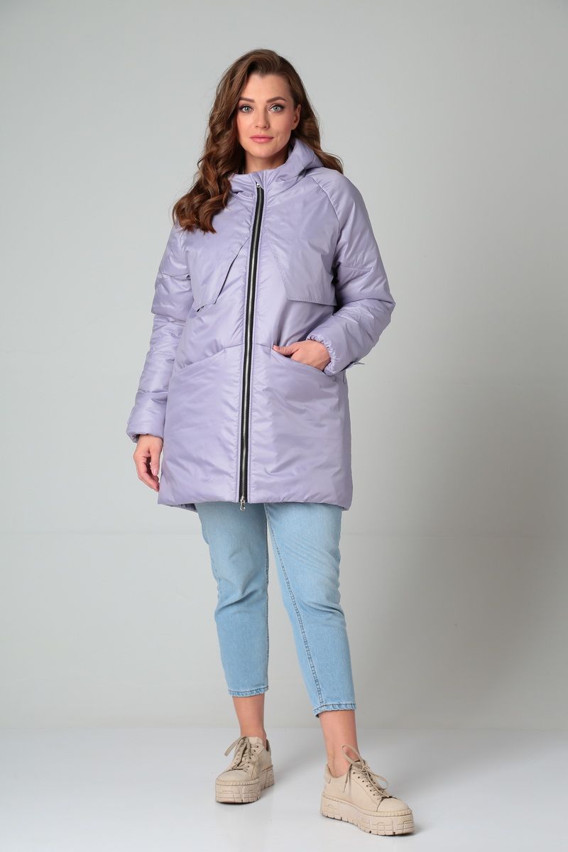 Женская куртка Modema м.1036/1 лиловый