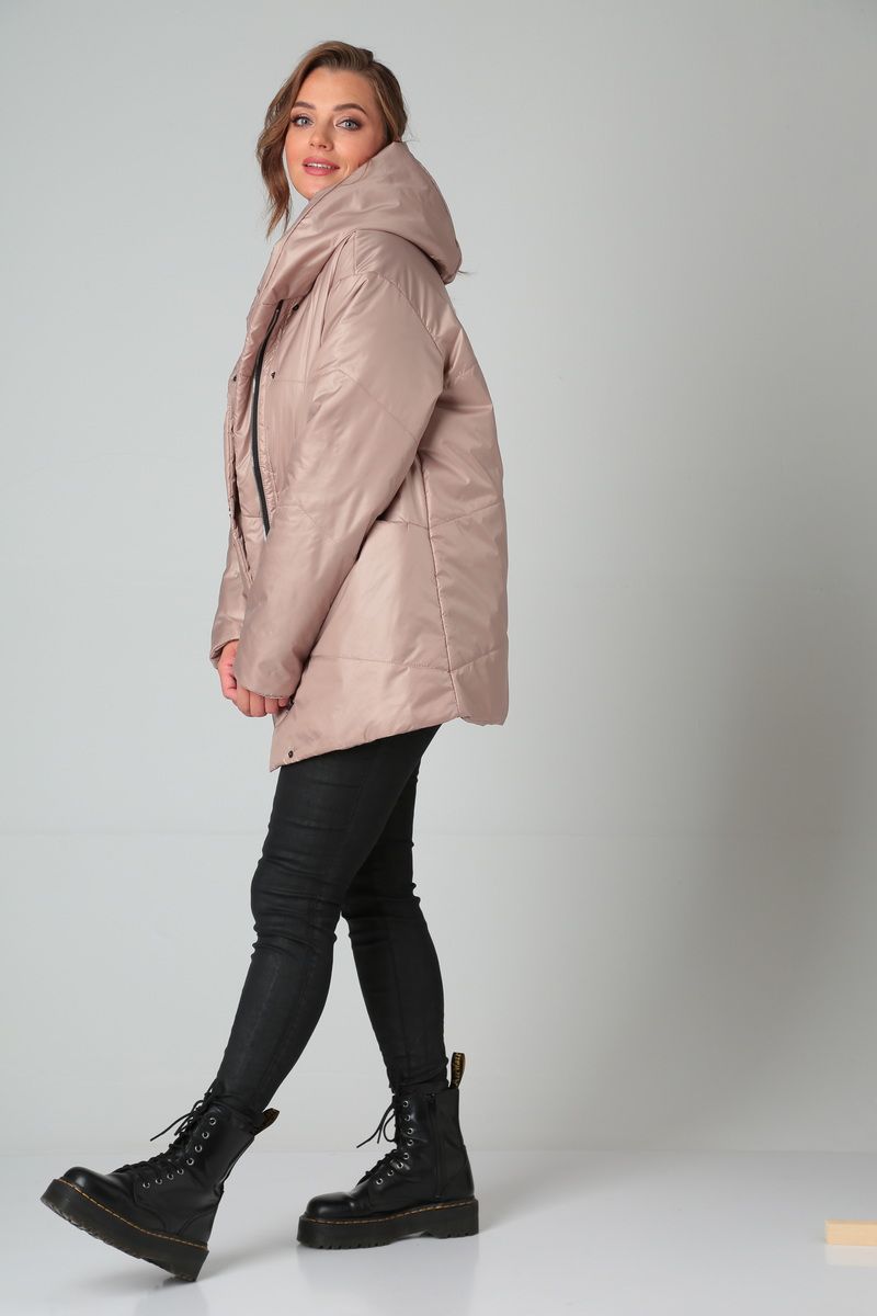 Женская куртка Modema м.1038/1 коричневый