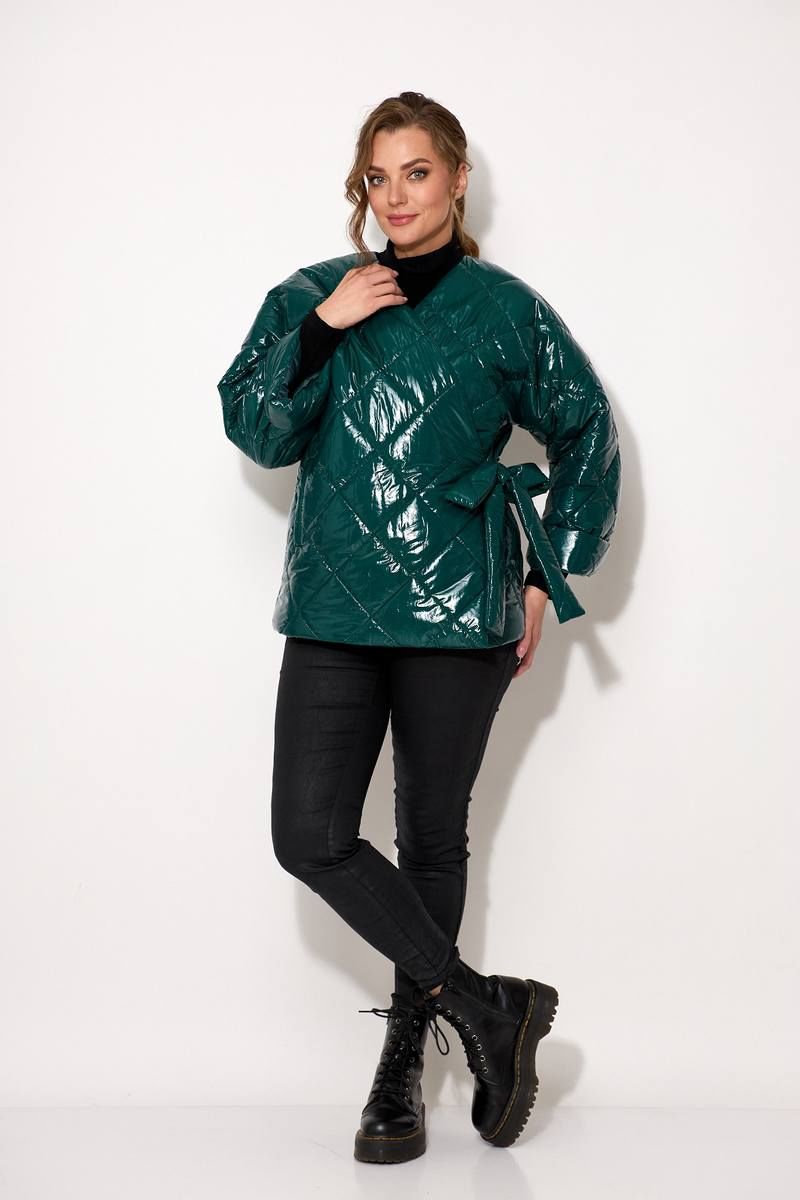 Женская куртка Koketka i K 974-1 зеленый