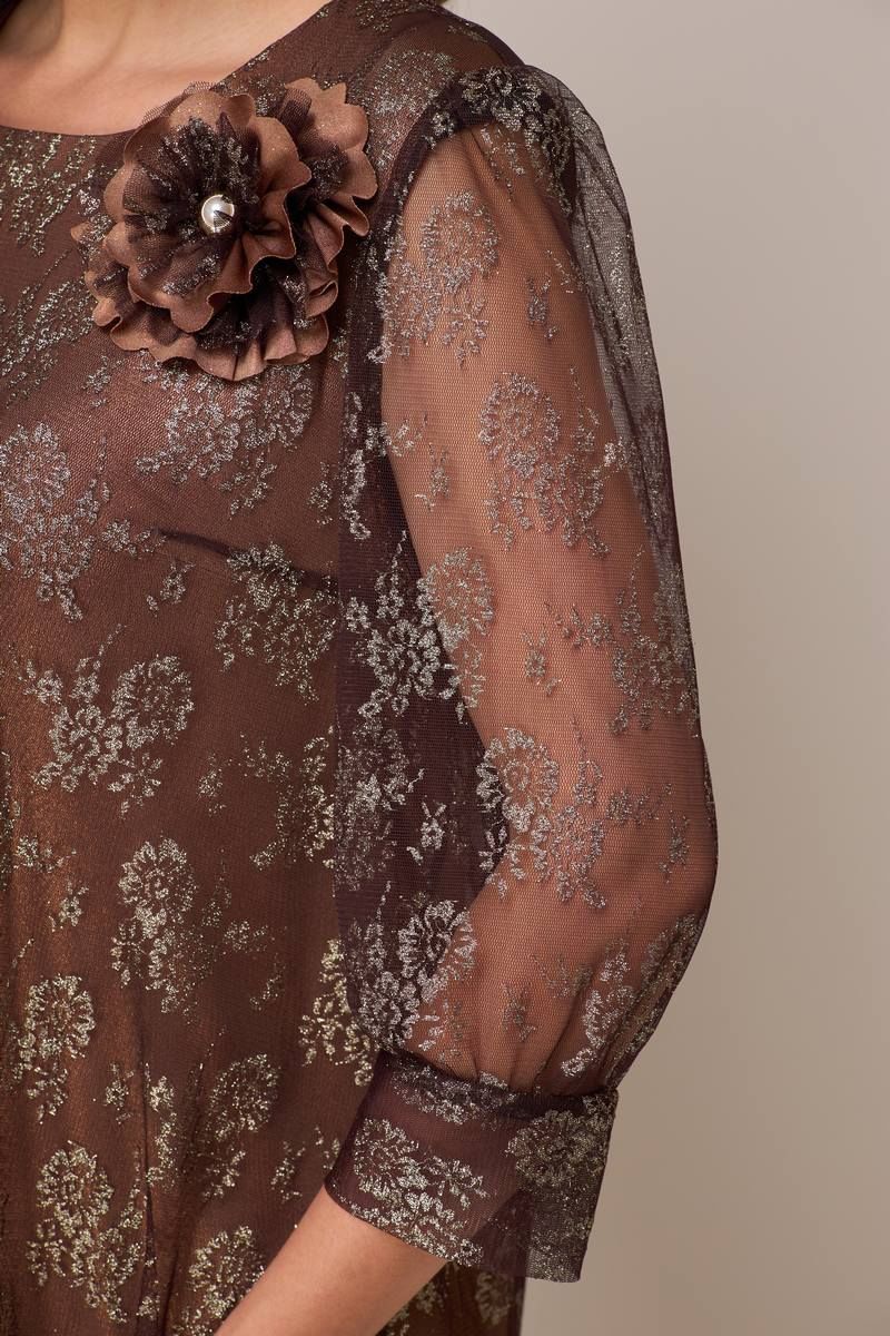 Платья Moda Versal П1506 коричневый