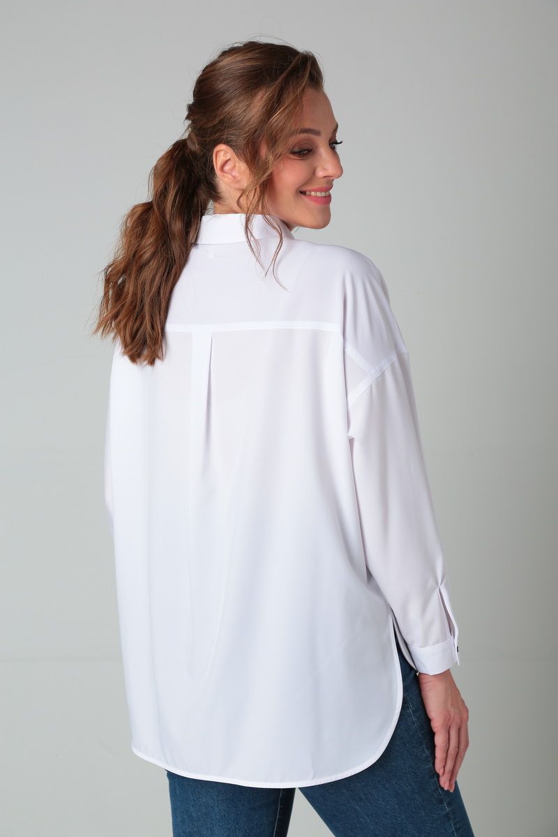 Блузы Modema м.448/2 белый