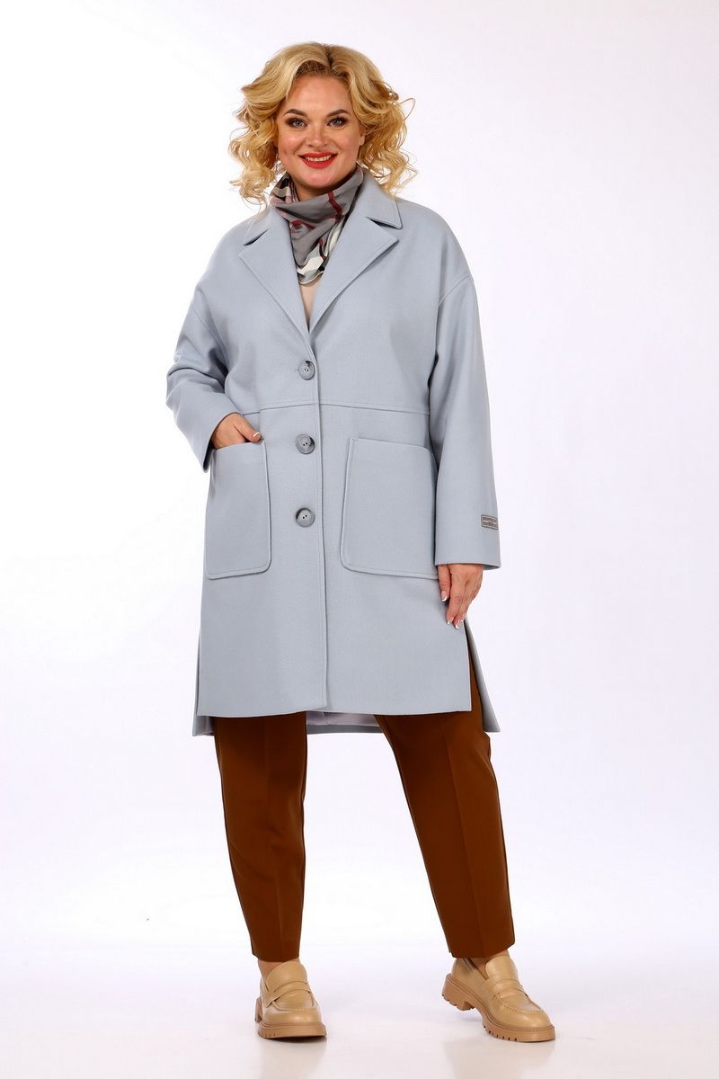 Женское пальто Jurimex 2753-2 голубой