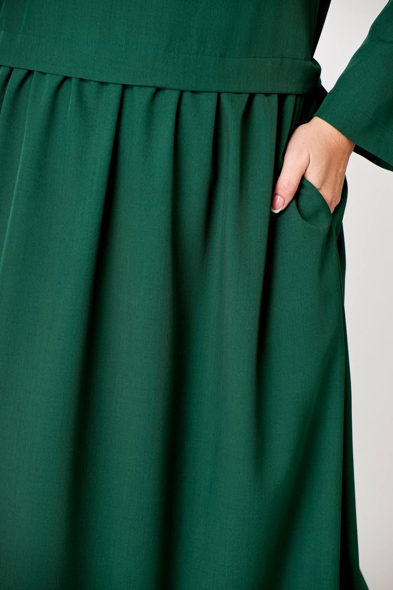 Платья Swallow 619 темно-зеленый