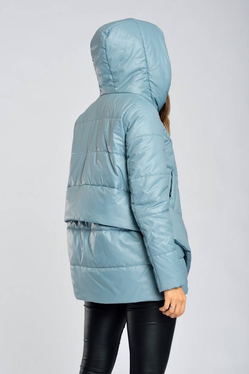 Женская куртка Winkler’s World 629-к серо-голубой