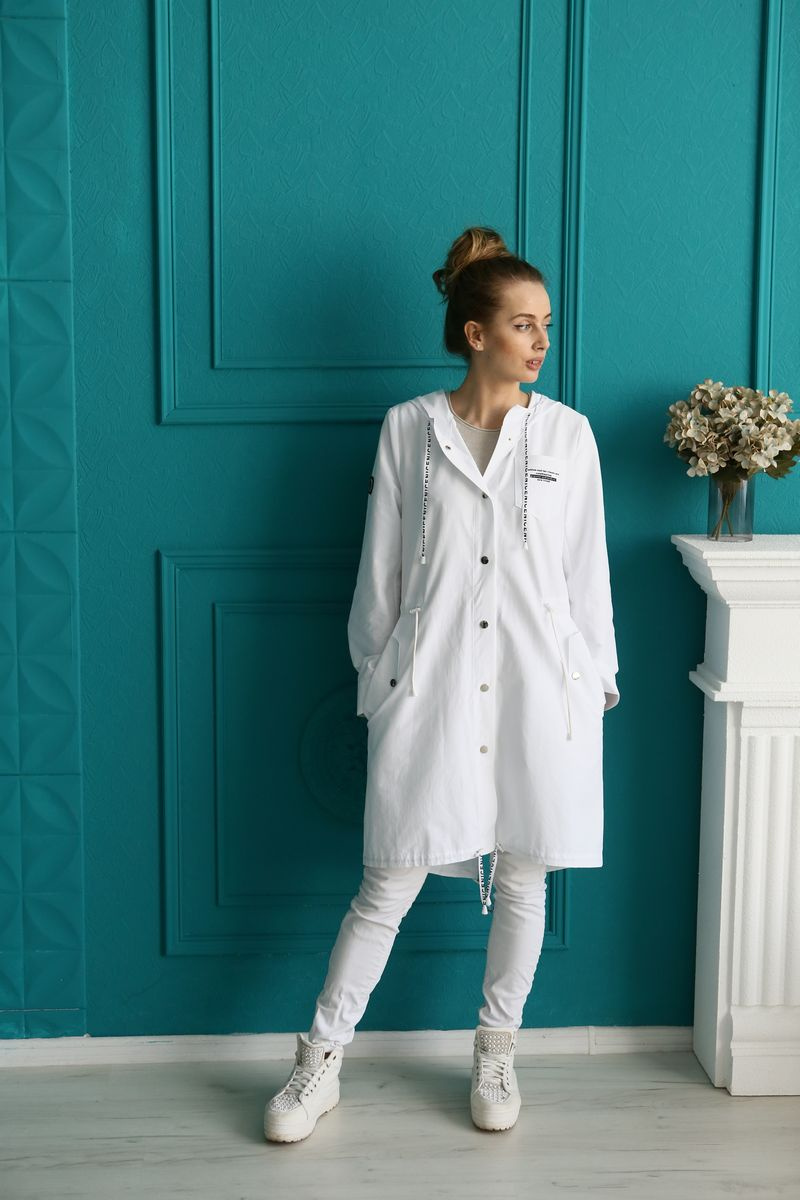 Женская куртка Edibor 2019 белый