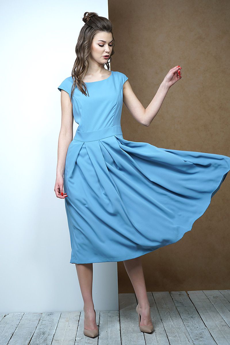 Платья Fantazia Mod 3452 голубой