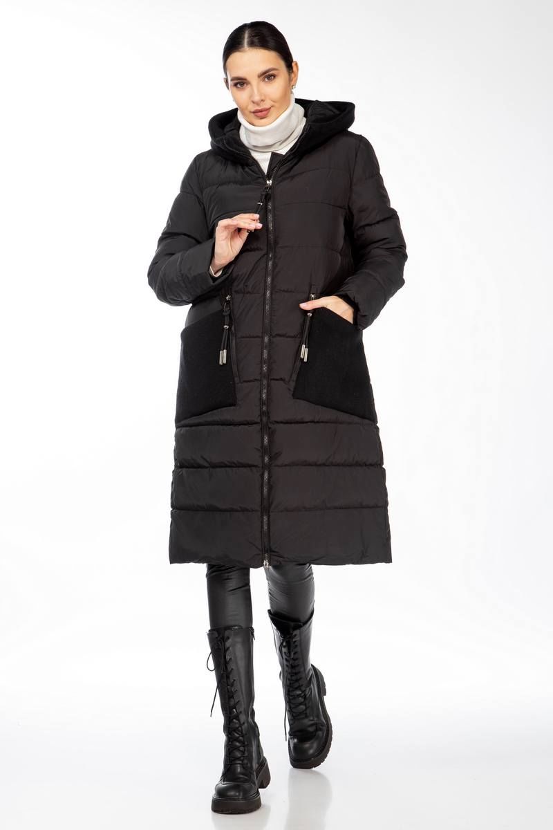 Женское пальто Beautiful&Free 4091 черный