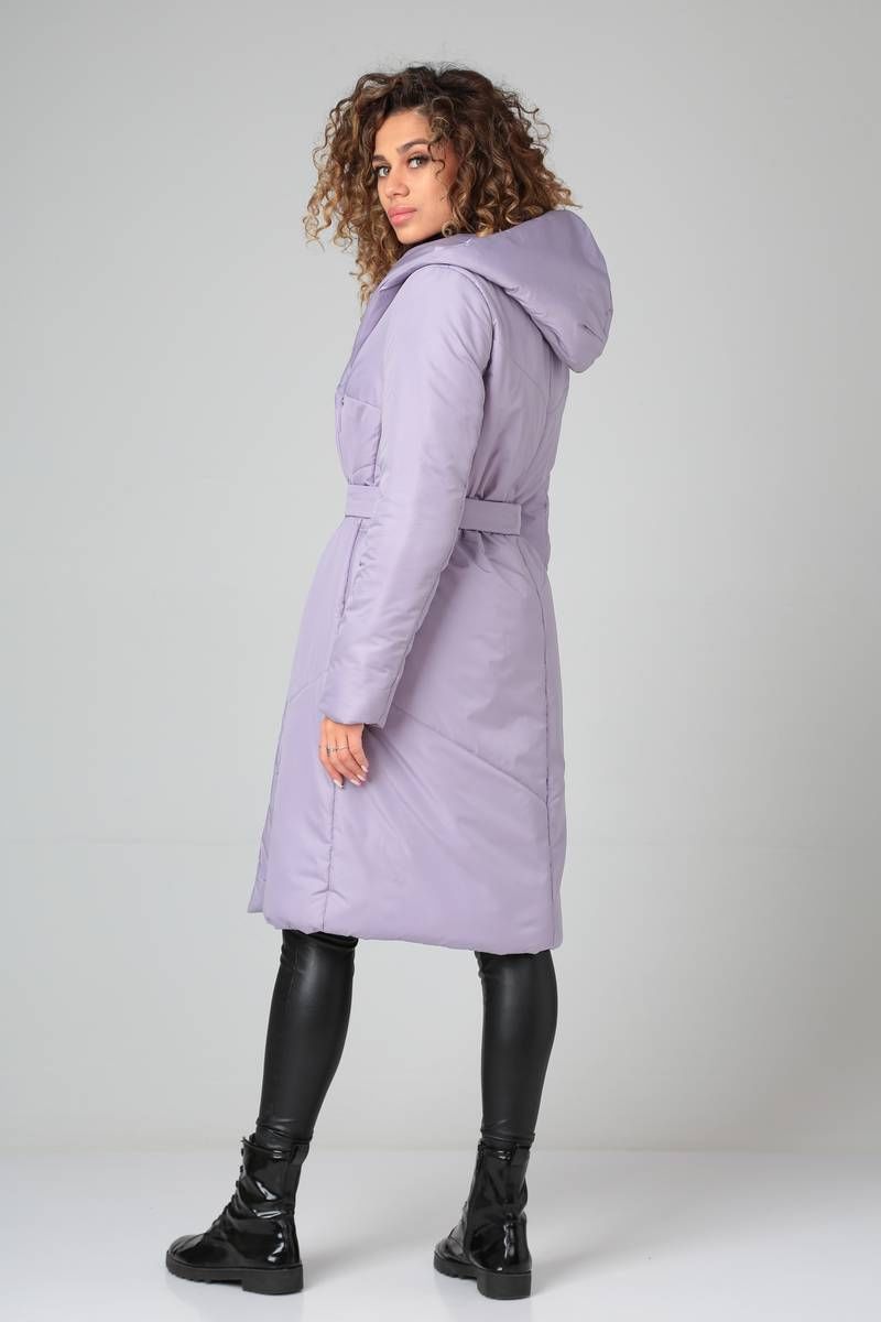 Женское пальто DOGGI 5016 лавандовый