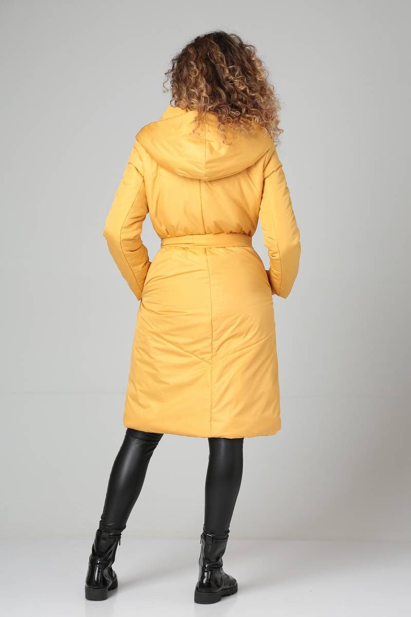 Женское пальто DOGGI 5016 янтарный
