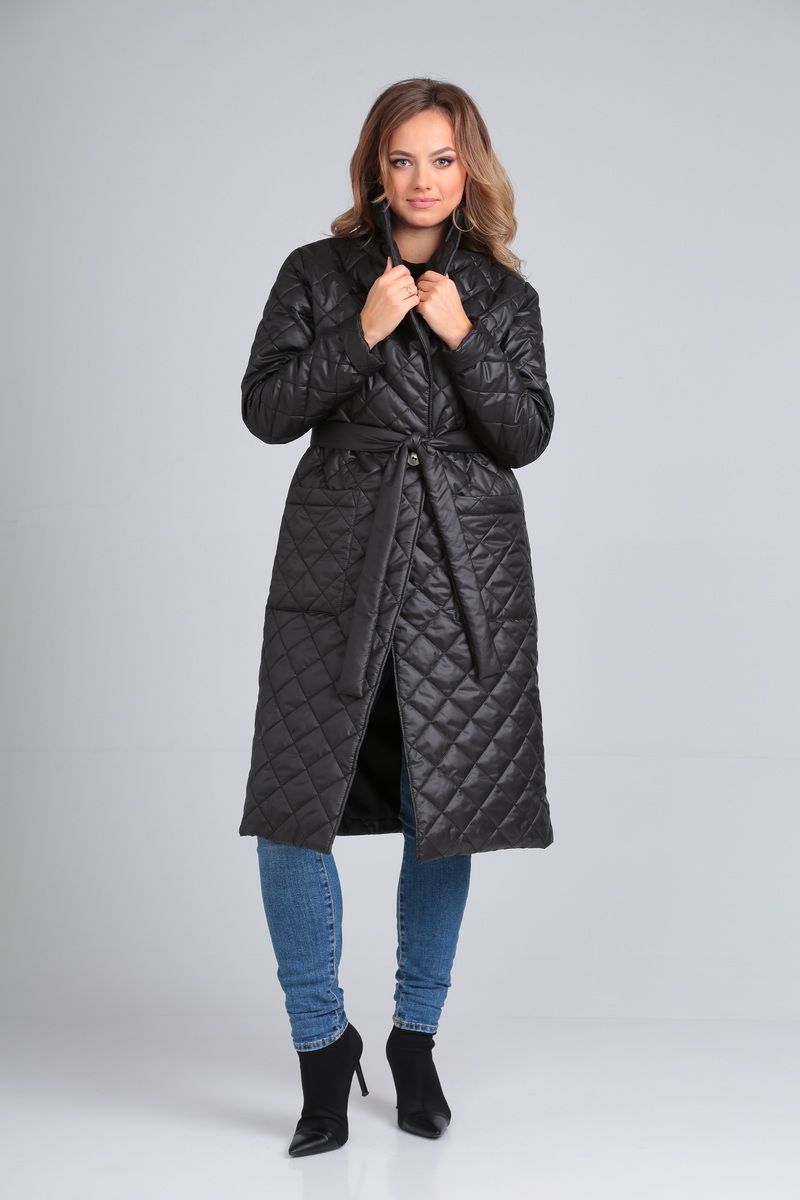Женское пальто Modema м.1023/3 черный