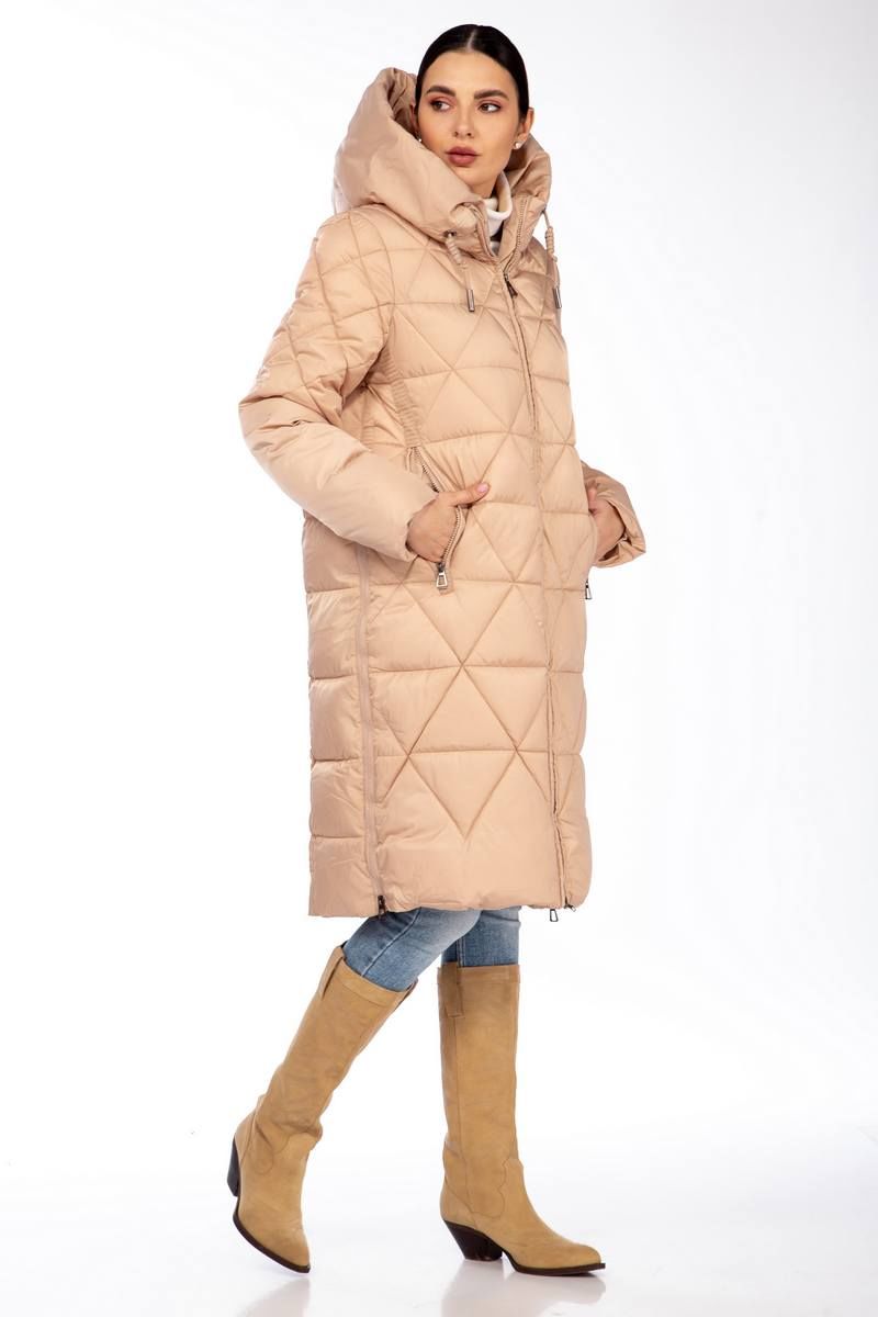 Женское пальто Beautiful&Free 4099 карамель