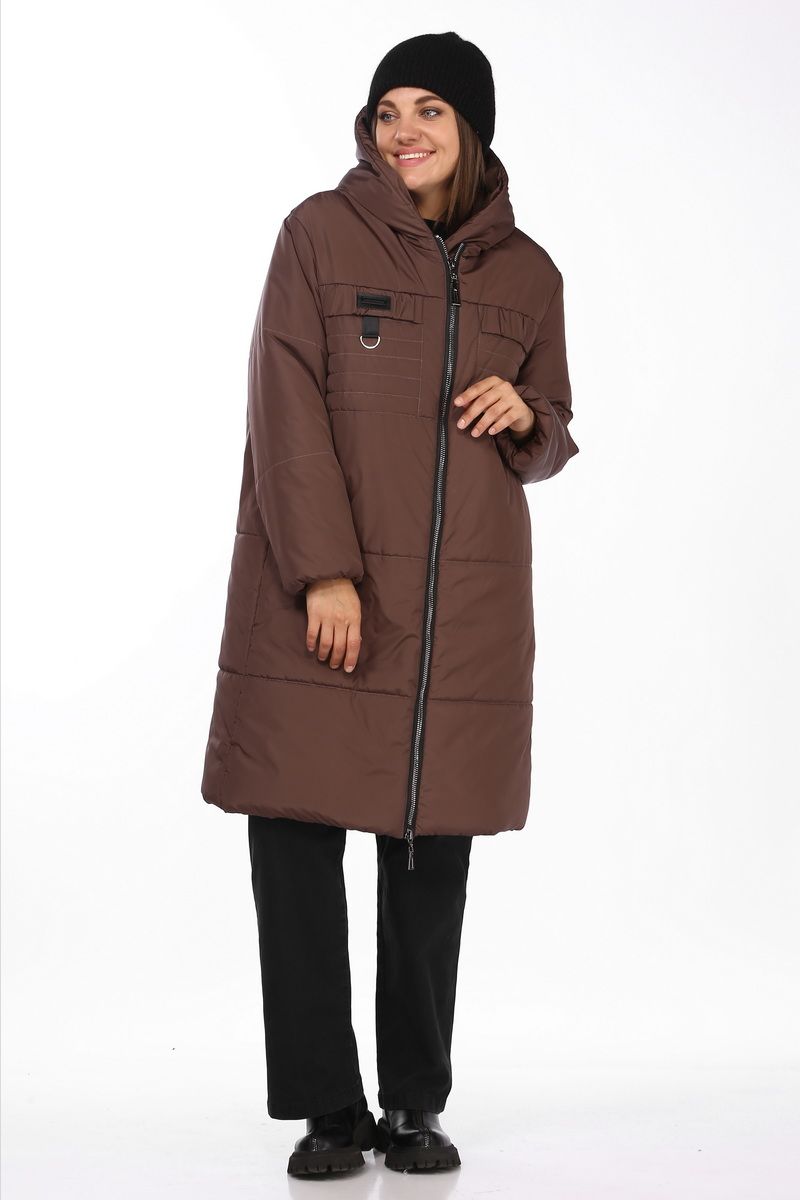 Женское пальто Lady Secret 8288 шоколад