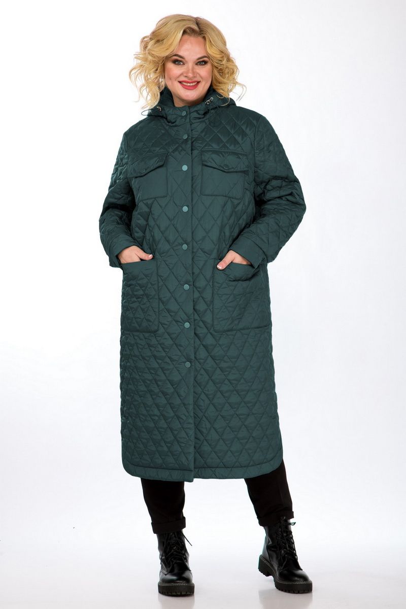 Женское пальто Jurimex 2745 изумрудный