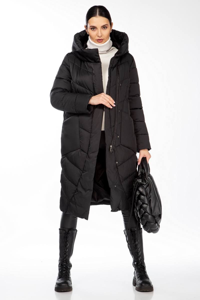 Женское пальто Beautiful&Free 4101 черный