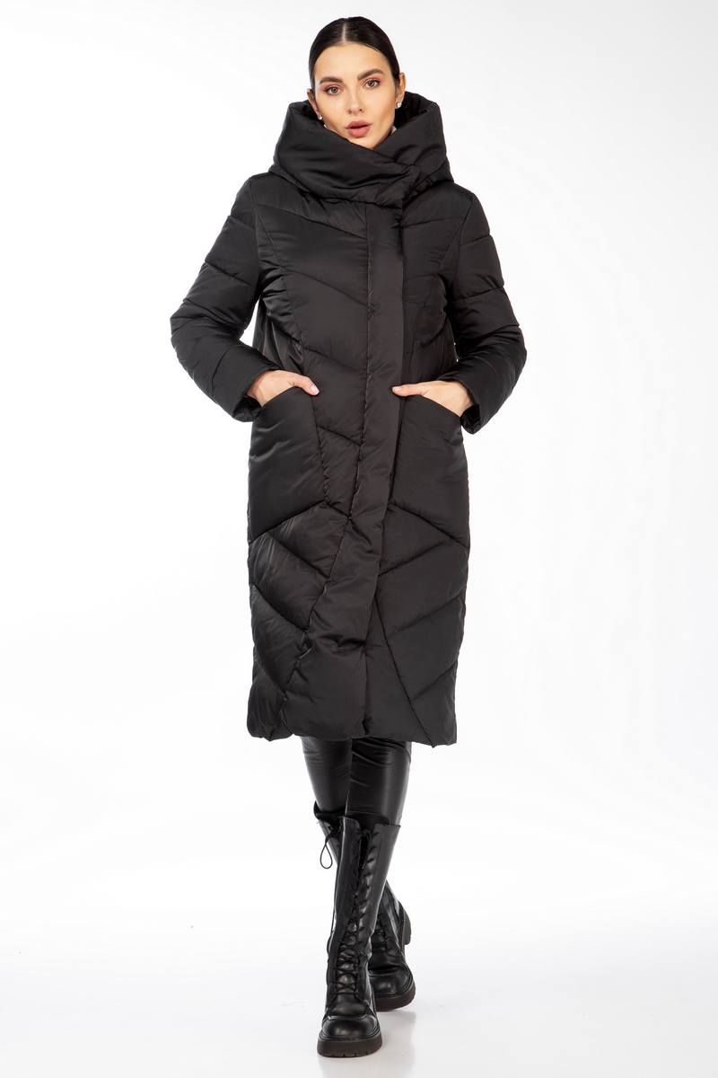 Женское пальто Beautiful&Free 4101 черный