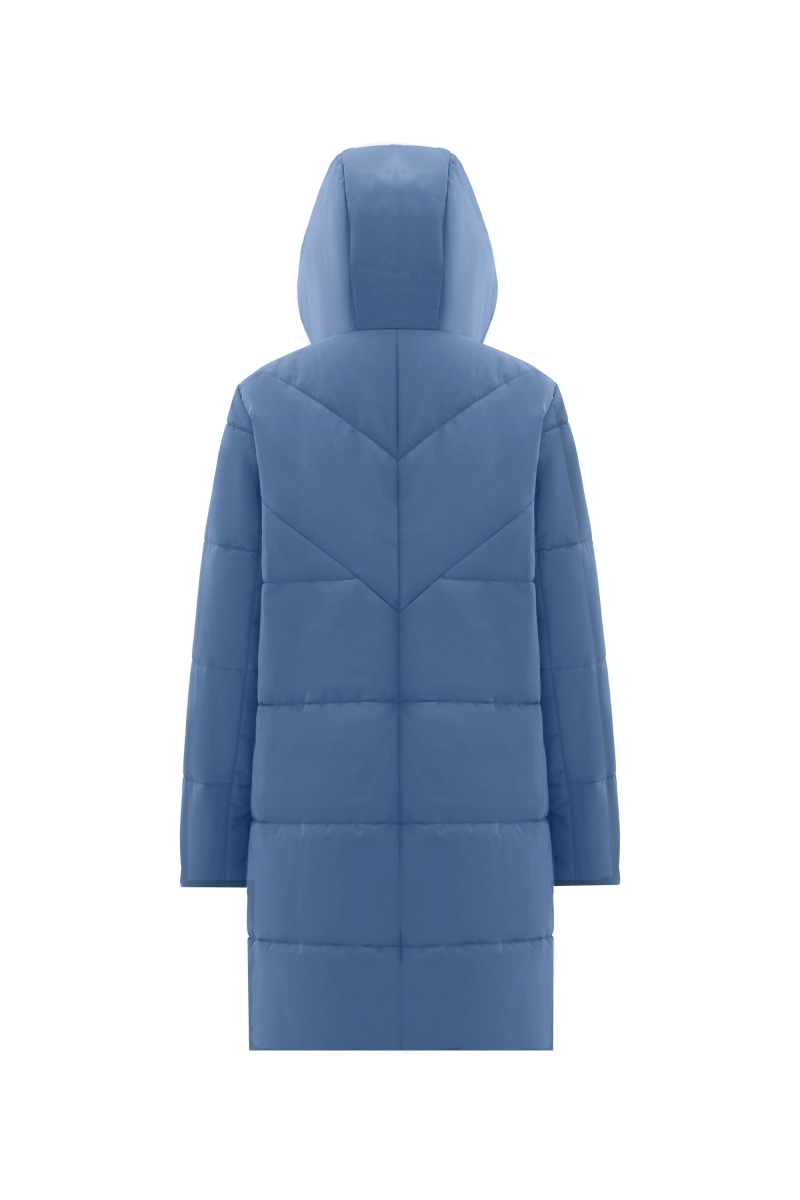 Женское пальто Elema 5-12381-1-170 голубой