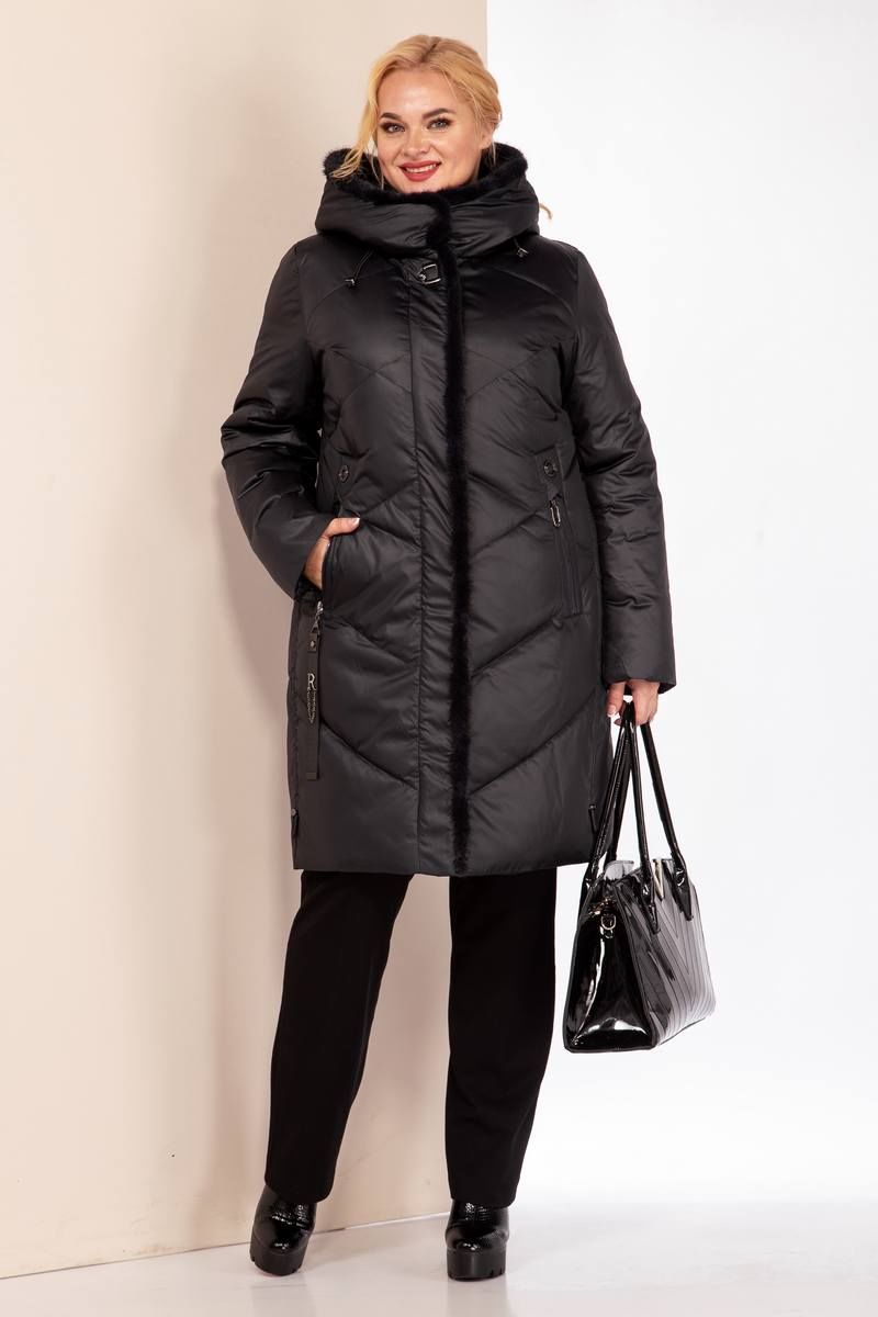 Женское пальто Shetti 2092 темный_графит