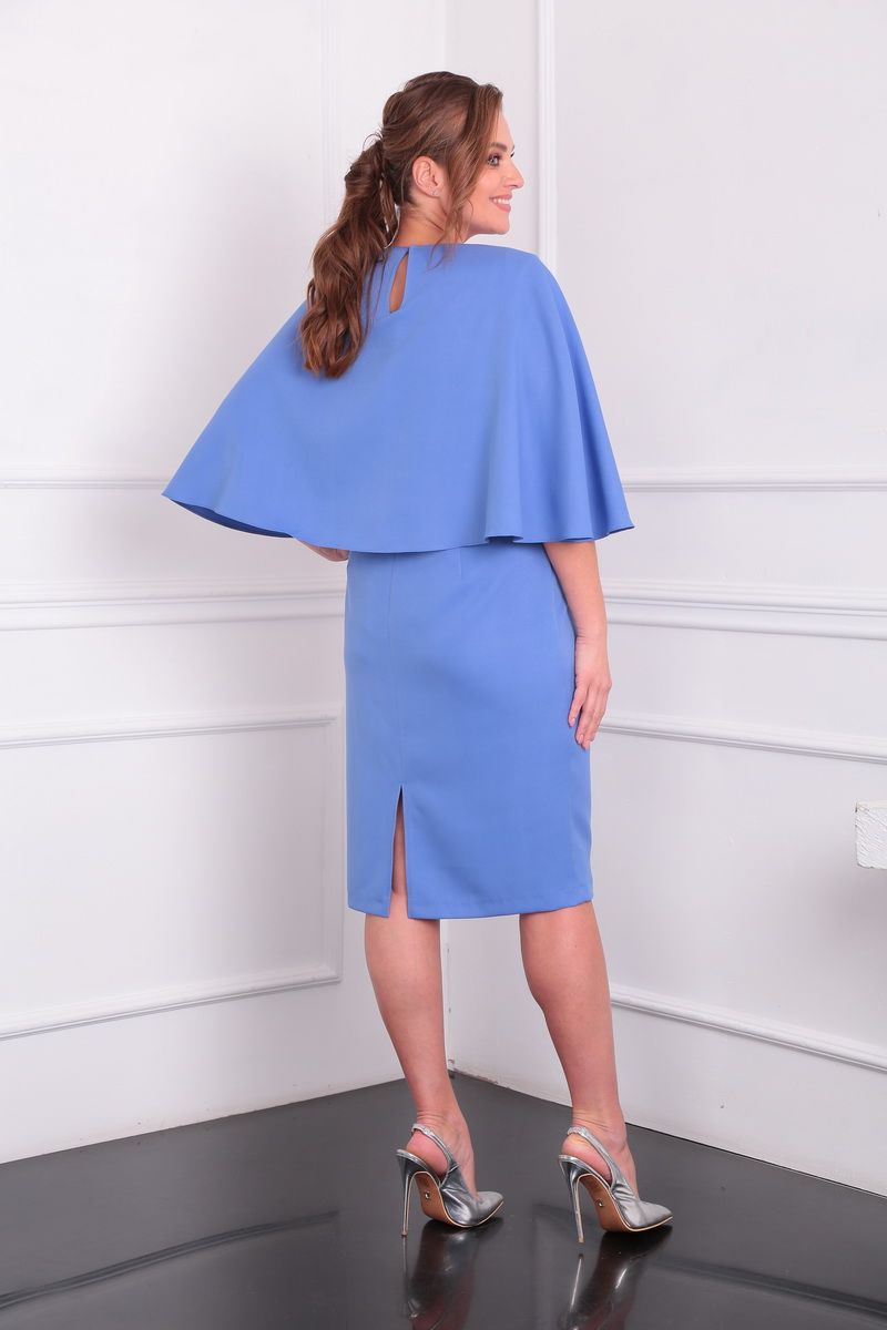 Платья Lady Line 532 голубой