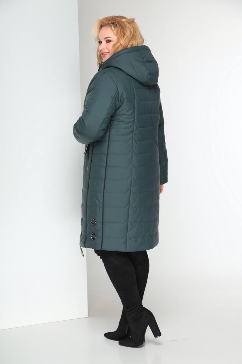 Женское пальто Shetti 2027/1 зеленый