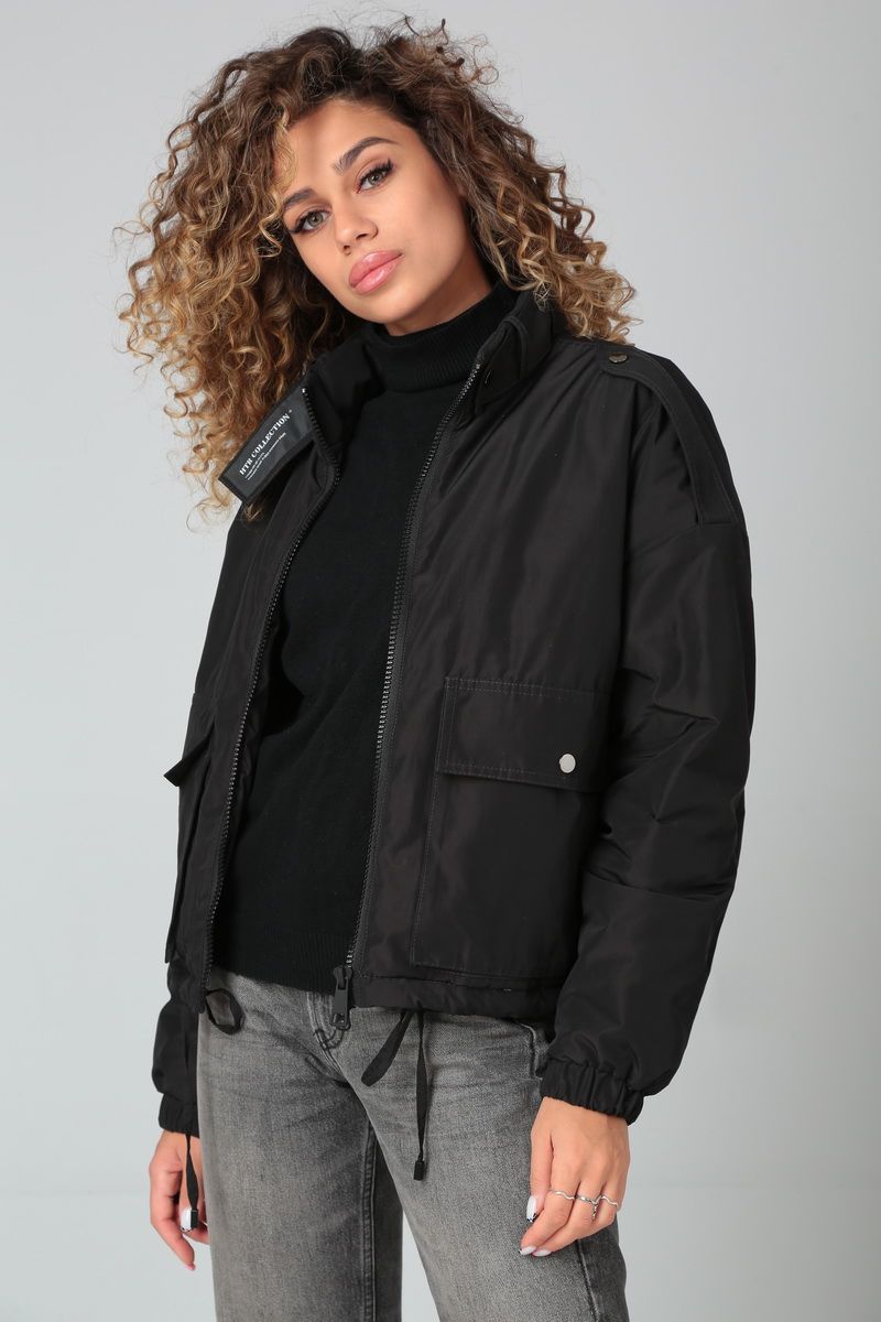 Женская куртка DOGGI 6355 черный