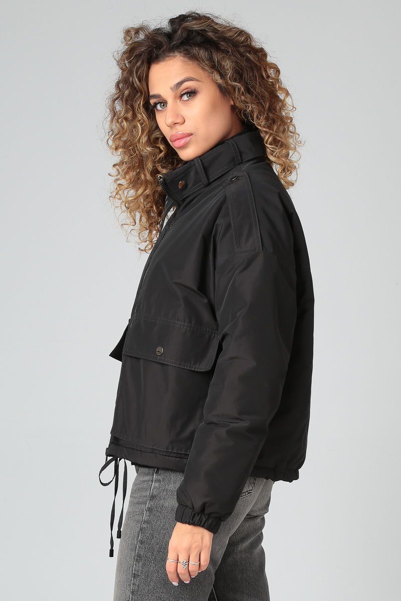 Женская куртка DOGGI 6355 черный