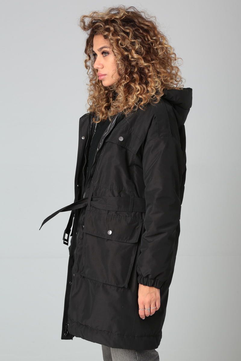 Женская куртка DOGGI 5026 черный