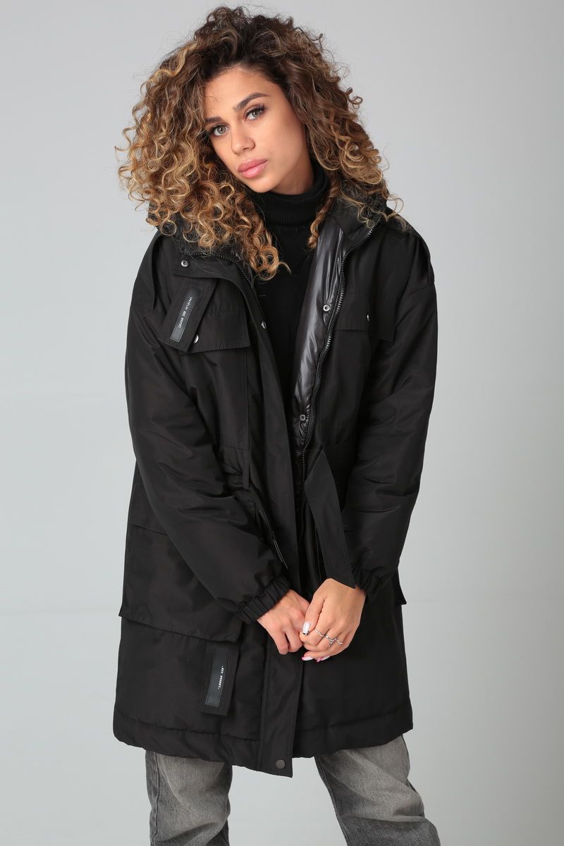 Женская куртка DOGGI 5026 черный