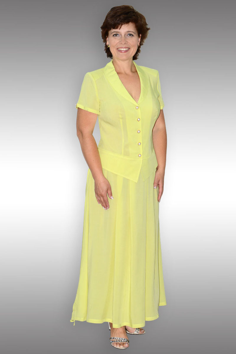 Платье Таир-Гранд 6516 желтый