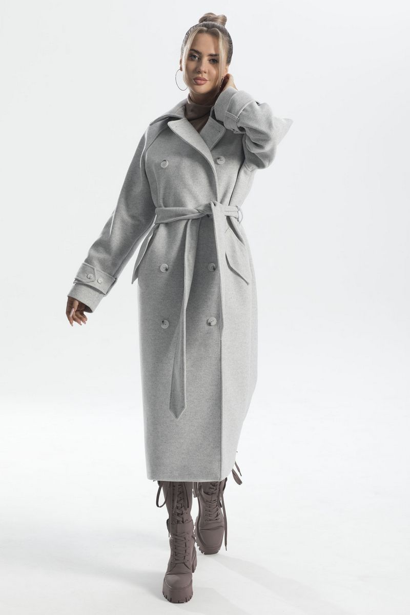Женское пальто Golden Valley 7139-1 серый