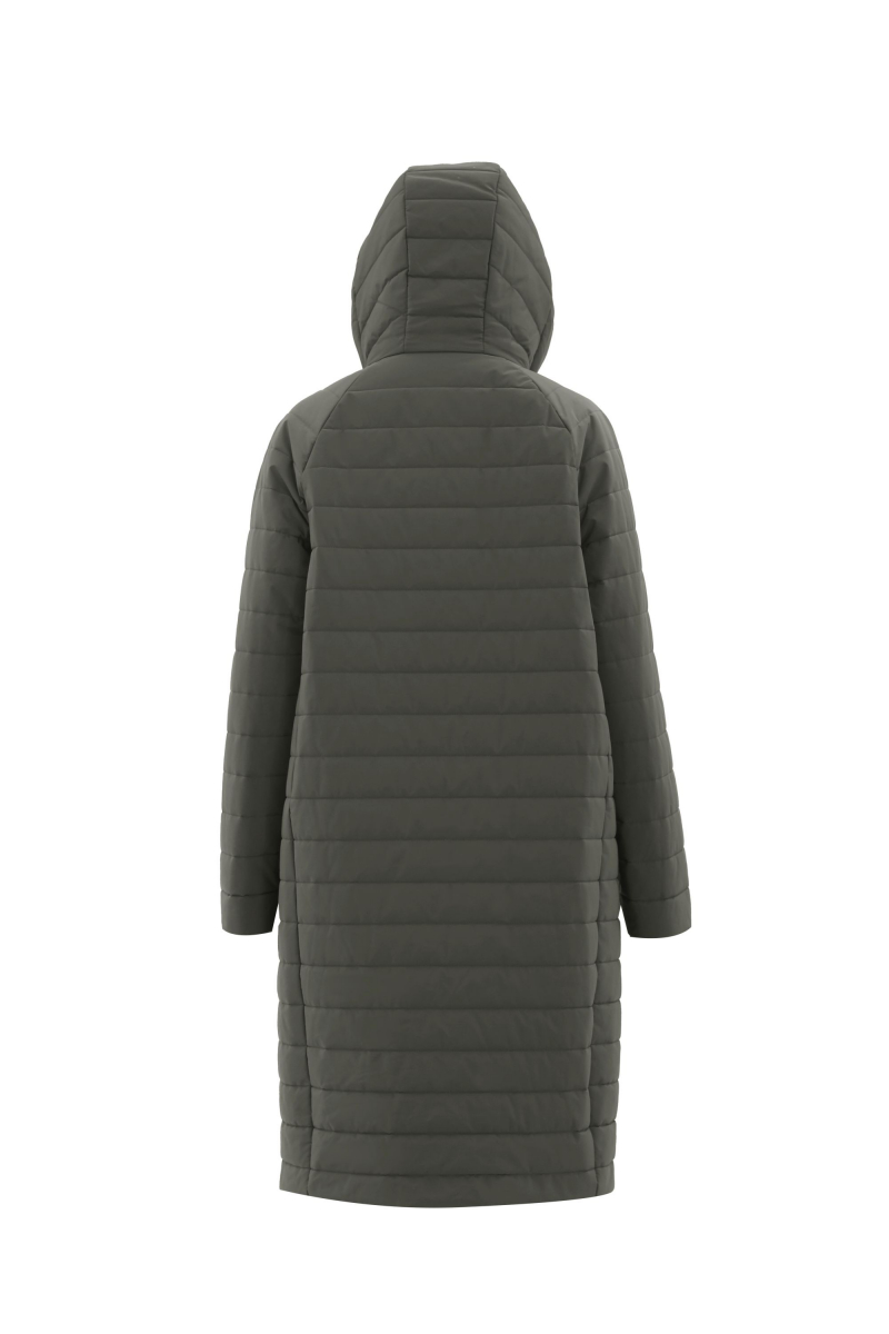 Женское пальто Elema 5-10652-2-164 хаки
