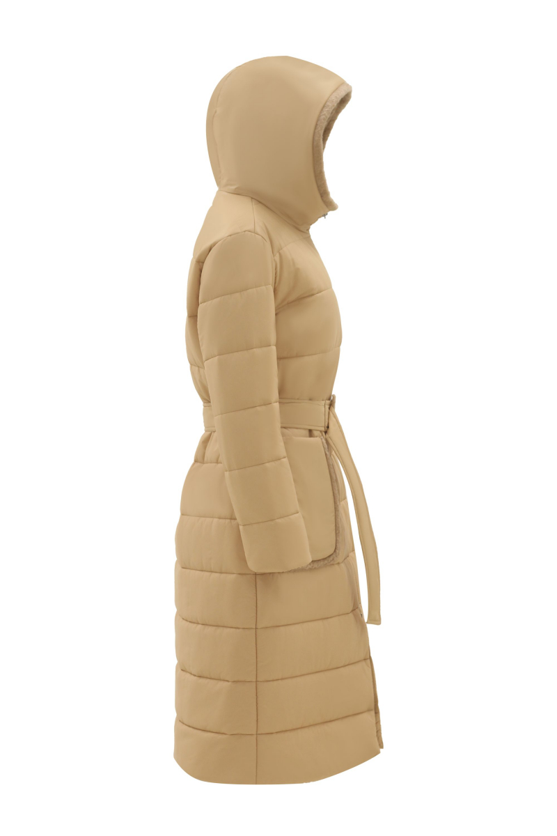 Женское пальто Elema 5-120711-1-164 бежевый
