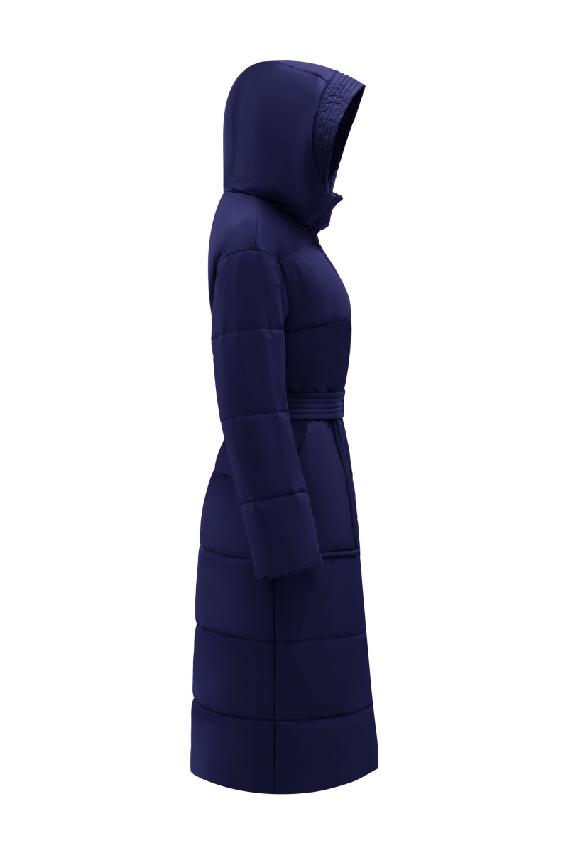 Женское пальто Elema 5-12173-1-164 сине-фиолетовый
