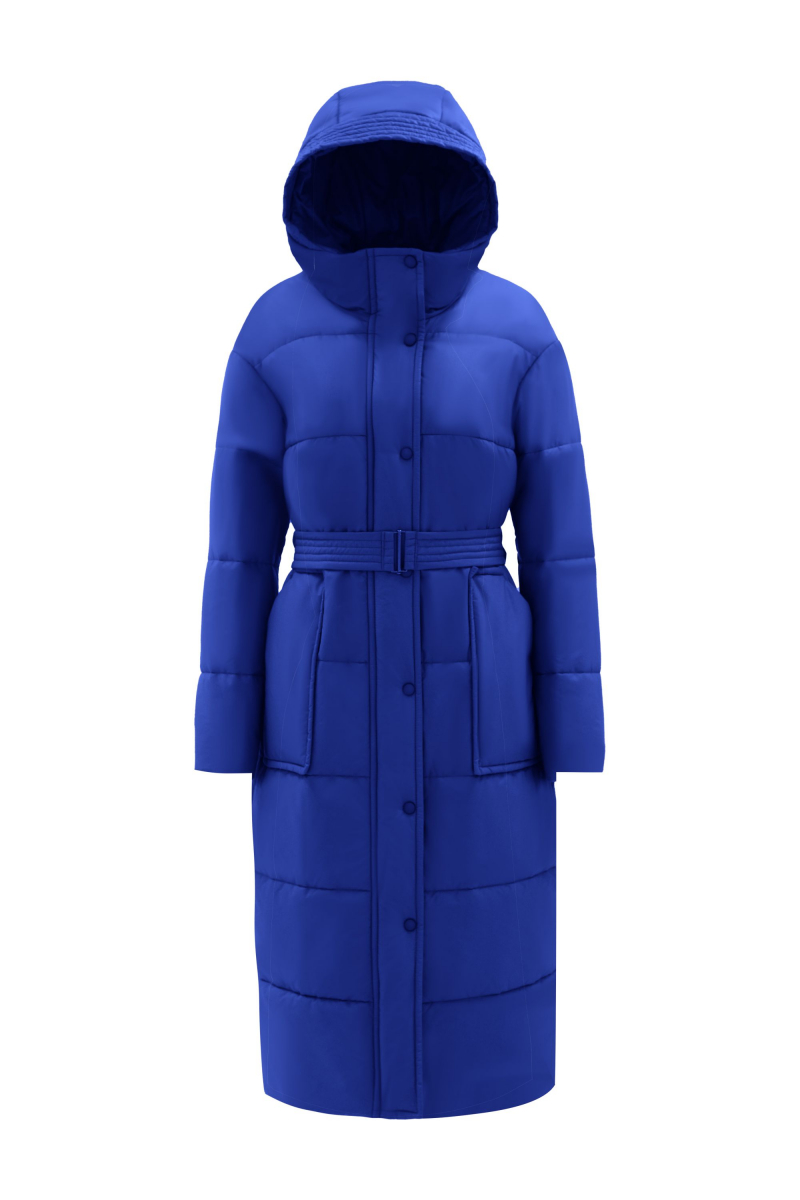 Женское пальто Elema 5-12173-1-164 синий