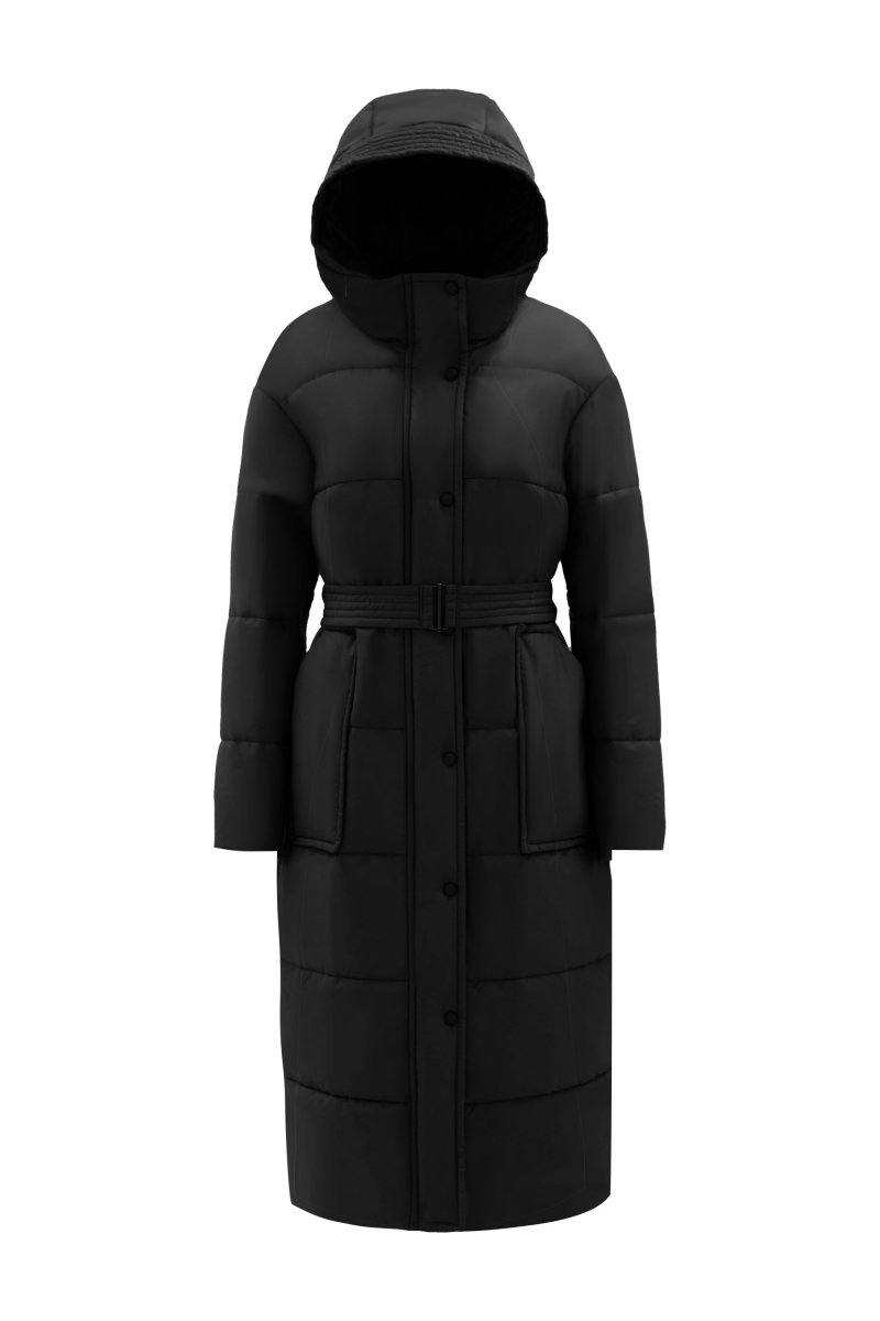 Женское пальто Elema 5-12173-1-164 чёрный