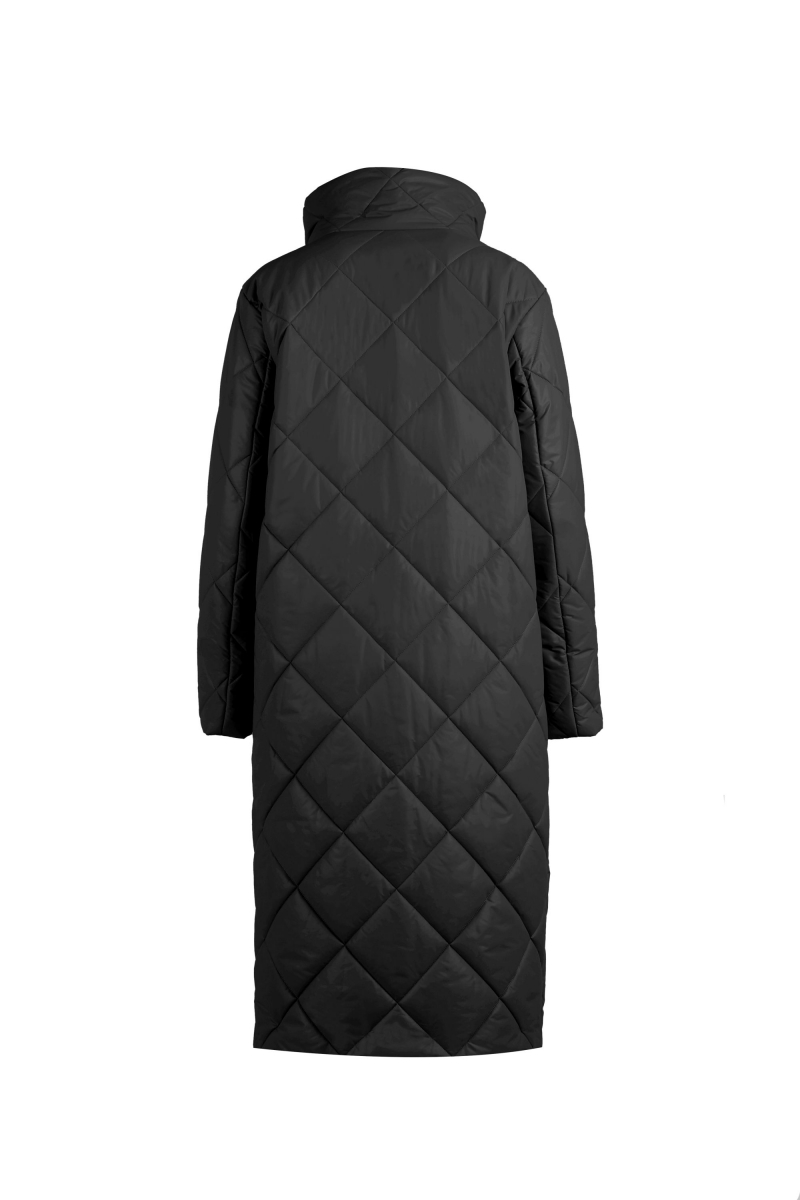 Женское пальто Elema 5-12536-1-164 чёрный