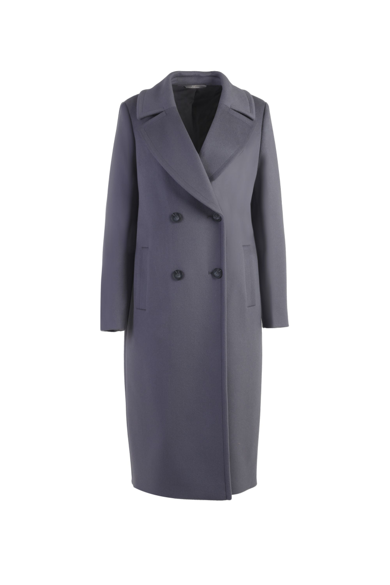 Женское пальто Elema 6-12254-1-164 серый