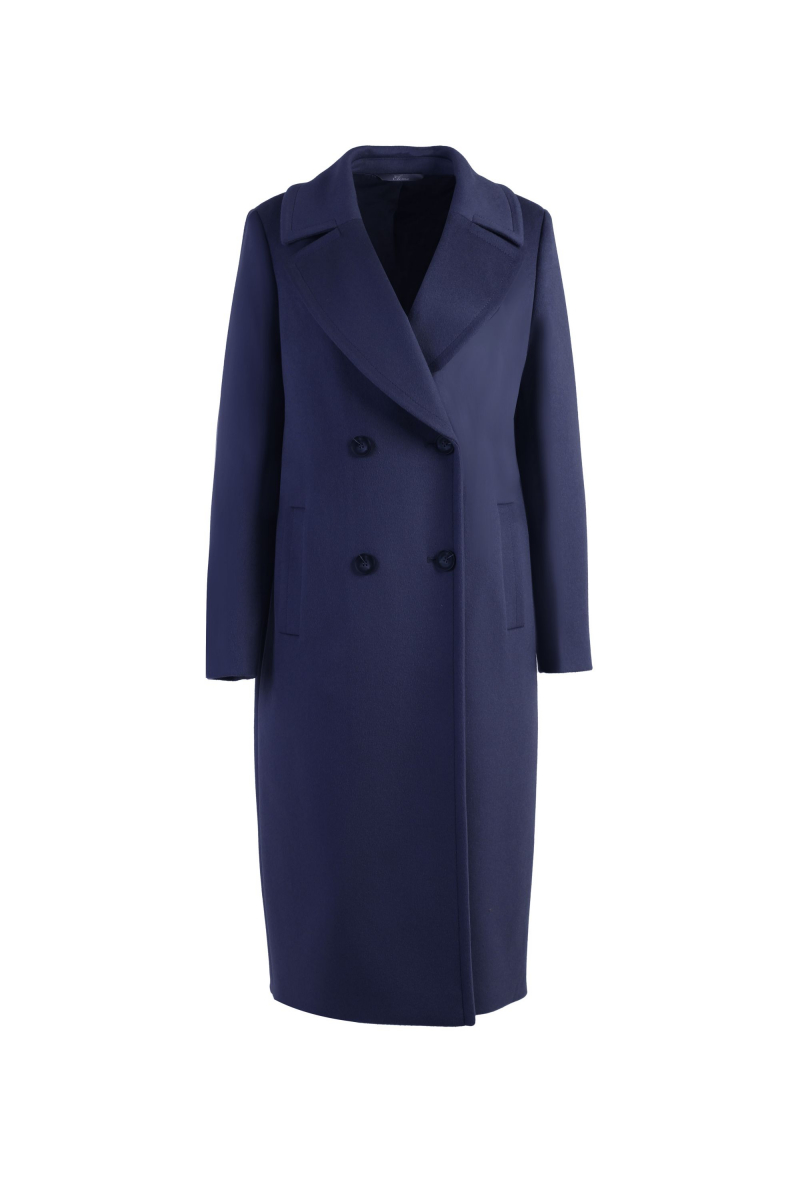 Женское пальто Elema 6-12254-1-164 синий