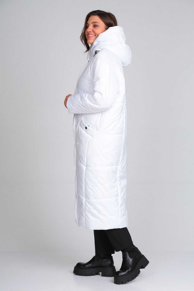 Женское пальто Диомант 1745 белый