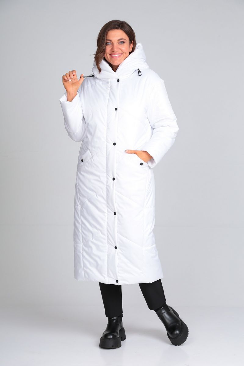 Женское пальто Диомант 1745 белый