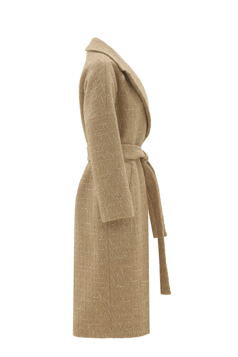 Женское пальто Elema 1-12732-1-170 бежевый