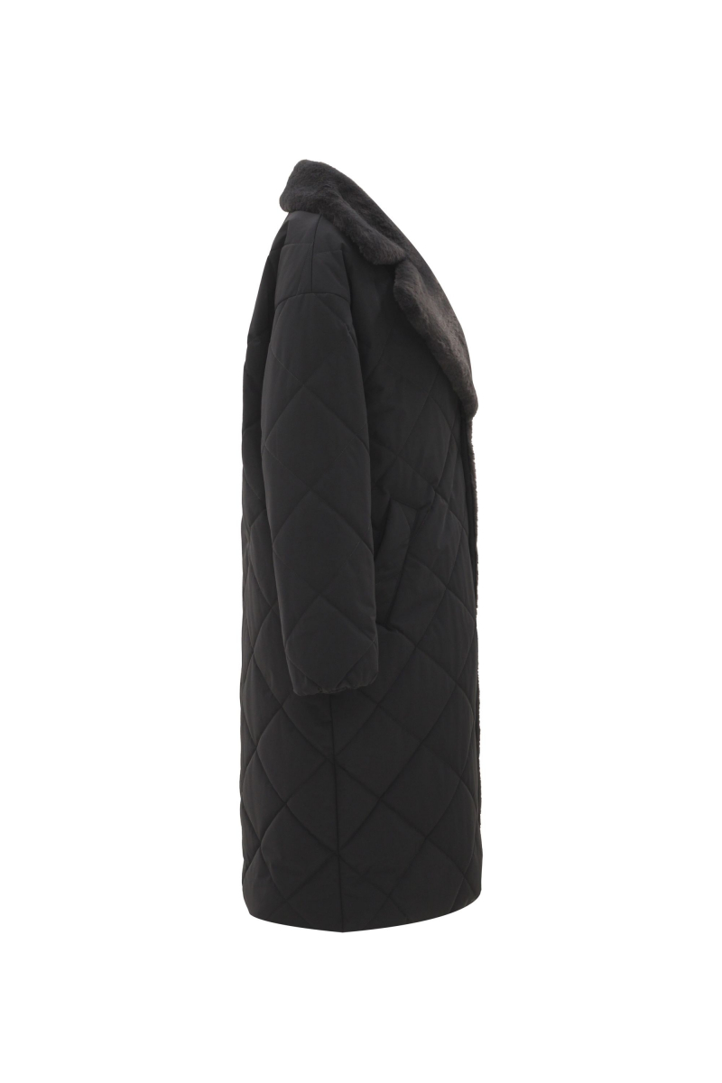 Женское пальто Elema 5-12194-1-164 графит