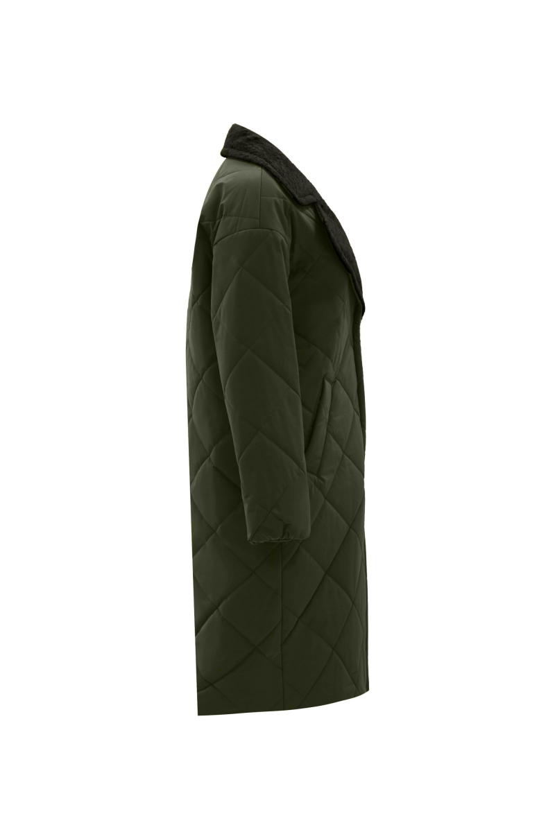 Женское пальто Elema 5-12194-1-164 хаки