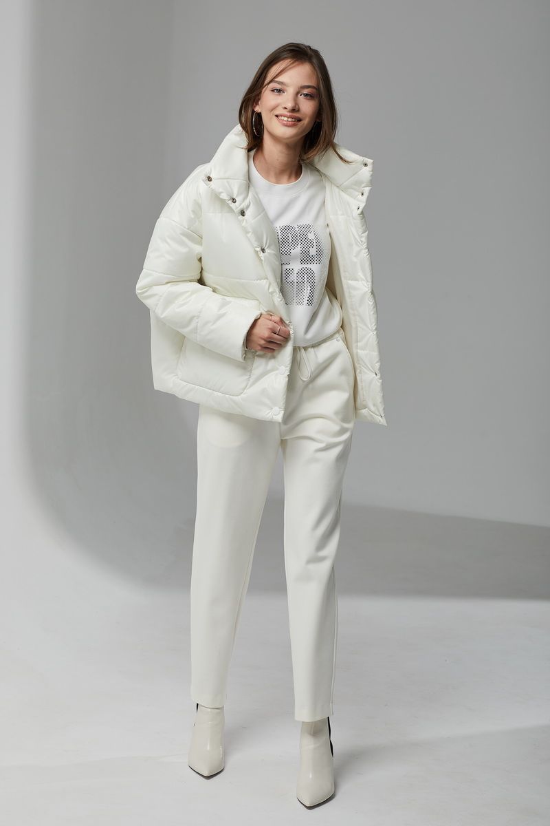 Женская куртка DAVYDOV 6182 белый