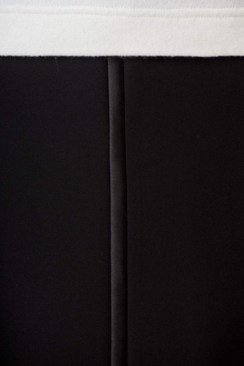 Юбочный комплект Мишель стиль 1089-1 черно-белый