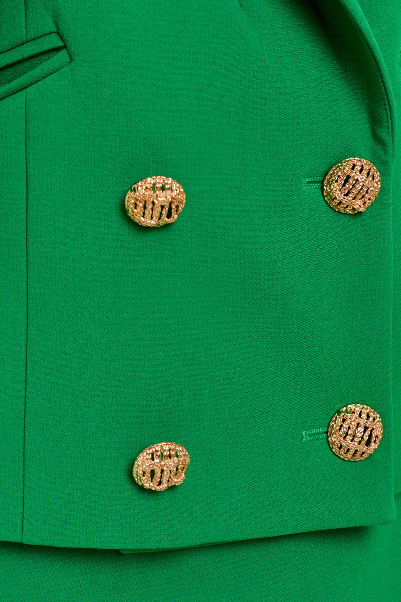 Юбочный костюм Панда 135110w зеленый