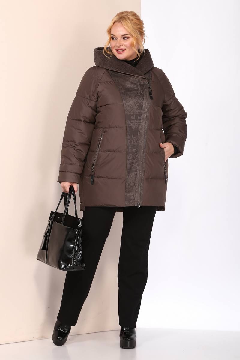 Женская куртка Shetti 2088-1 какао