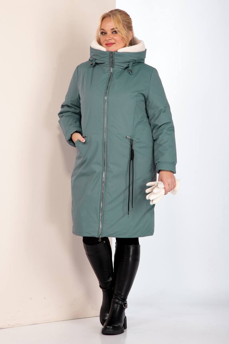 Женское пальто Shetti 2102 мята