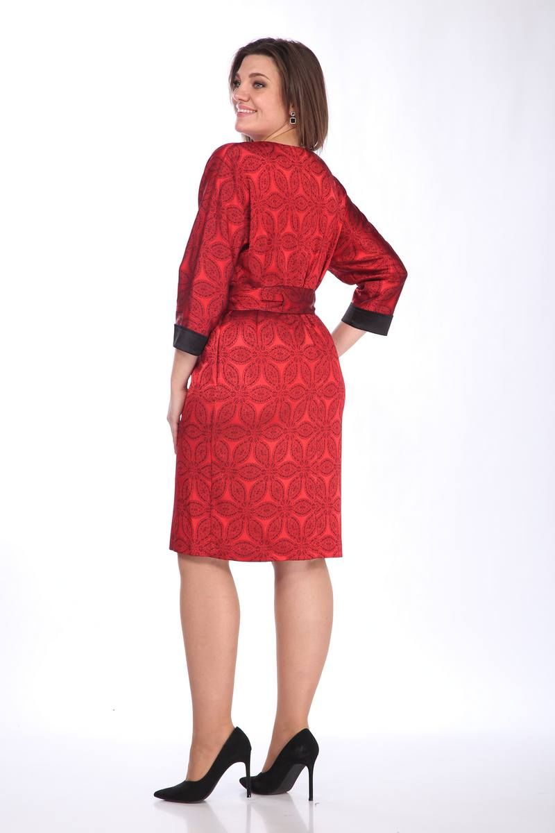 Платья Lady Style Classic 2676/3 красные_тона